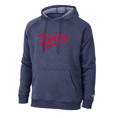 Minnesota Twins Champion Triumph Tri-Blend Raglan Hoodie - Navy - MLB Online