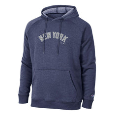 New York Yankees Champion Triumph Tri-Blend Raglan Hoodie - Navy - MLB Sale