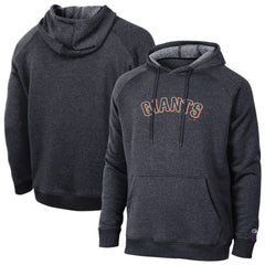 San Francisco Giants Champion Triumph Tri-Blend Raglan Hoodie - Black - MLB Sale