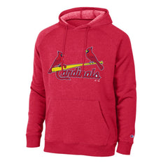St. Louis Cardinals Champion Triumph Tri-Blend Raglan Hoodie - Red - MLB Online