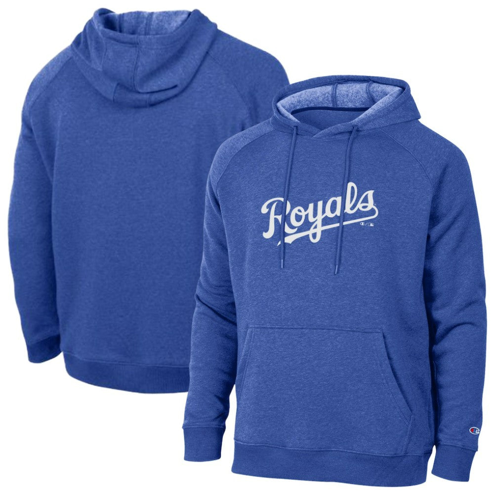 Kansas City Royals Champion Triumph Tri-Blend Raglan Hoodie - Royal - MLB Online