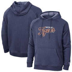 Detroit Tigers Champion Triumph Tri-Blend Raglan Hoodie - Navy - MLB Online