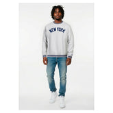 New York Yankees Champion Reverse Weave Sweatshirt - Heather Gray - MLB Sale