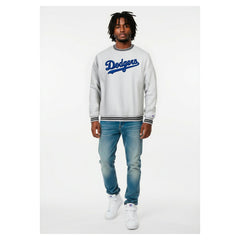 Los Angeles Dodgers Champion Reverse Weave Sweatshirt - Heather Gray - MLB Online