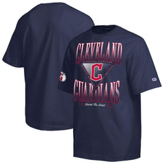 Cleveland Guardians Champion Traditions Two Locations T-Shirt - Navy - MLB Sale
