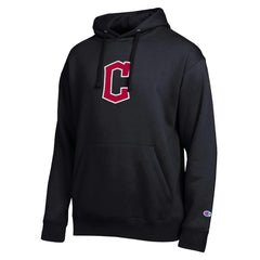 Cleveland Guardians Champion All Star Embroidered Logo Hoodie - Black - MLB Lifestyle