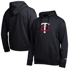 Minnesota Twins Champion All Star Embroidered Logo Hoodie - Black - MLB Online