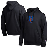 New York Mets Champion All Star Embroidered Logo Hoodie - Black - MLB Online