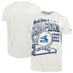 Chicago White Sox Champion Winning Tradition Cooperstown Tri-Blend T-Shirt - White - MLB Online