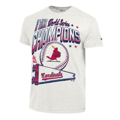 St. Louis Cardinals Champion Winning Tradition Cooperstown Tri-Blend T-Shirt - White - MLB Online