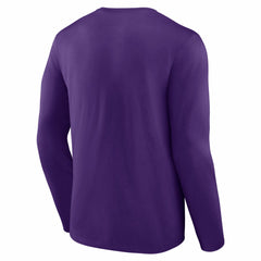 Minnesota Vikings Hustle Long Sleeve T-Shirt Purple