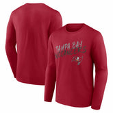 Tampa Bay Buccaneers Hustle Long Sleeve T-Shirt Red