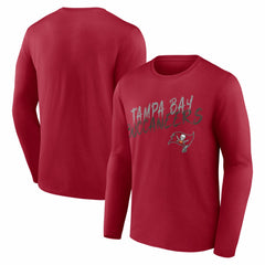 Tampa Bay Buccaneers Hustle Long Sleeve T-Shirt Red