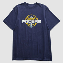 Indiana Pacers 2000s T-shirt Navy Vintage | Adidas discount