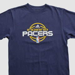 Indiana Pacers 2000s T-shirt Navy Vintage | Adidas discount