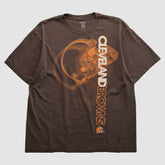 Fanatics Cleveland Browns Reebok 2010s T-shirt Brown Vintage