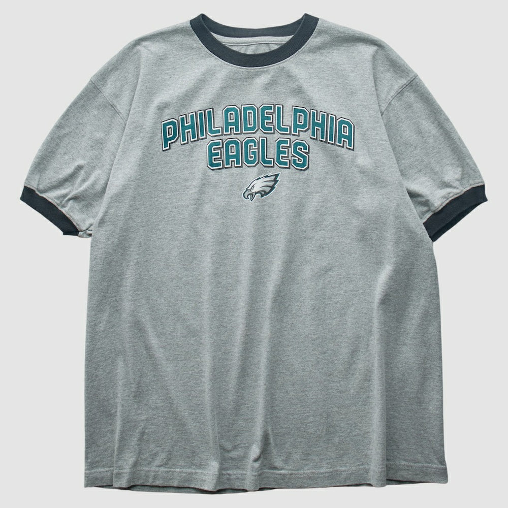 Fanatics Philadelphia Eagles Reebok 2000s T-shirt Heather Gray Vintage