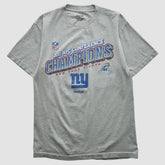 Fanatics New York Giants Reebok 2011 T-shirt Heather Gray Vintage
