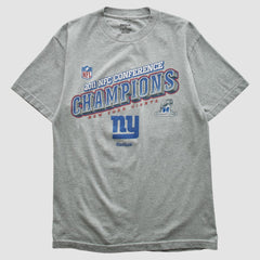 Fanatics New York Giants Reebok 2011 T-shirt Heather Gray Vintage