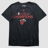 Miami Heat 2013 T-shirt Black Vintage | Adidas outlet