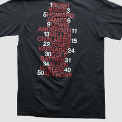 Miami Heat 2013 T-shirt Black Vintage | Adidas outlet
