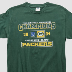 Fanatics Green Bay Packers Alstyle 2004 T-shirt Green Vintage