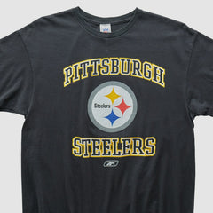 Fanatics Pittsburgh Steelers NFL 2000s T-shirt Black Vintage