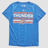 Oklahoma City Thunder 2014 T-shirt Blue Vintage | Adidas for sale