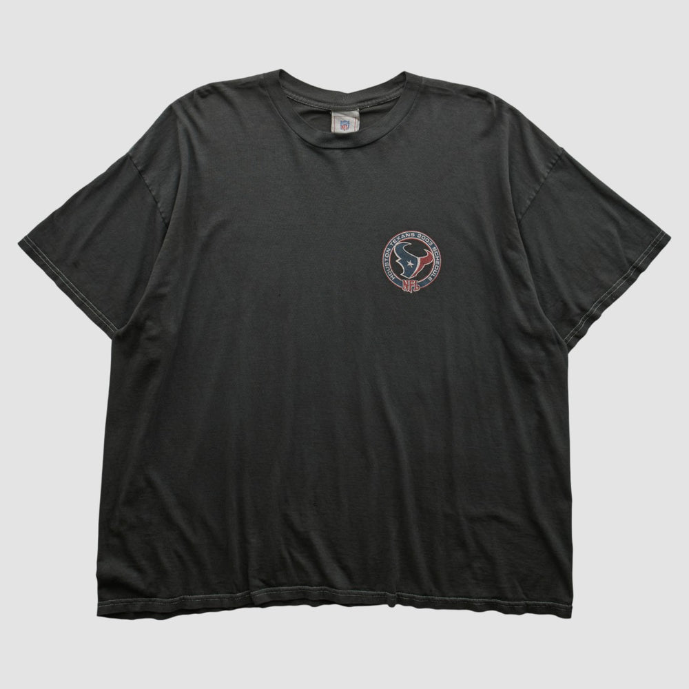 Fanatics Houston Texans NFL 2000s T-shirt Charcoal Vintage