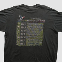 Fanatics Houston Texans NFL 2000s T-shirt Charcoal Vintage