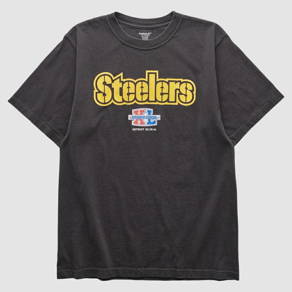 Fanatics Pittsburgh Steelers Reebok 2006 T-shirt Black Vintage