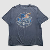 Tampa Bay Rays MLB Genuine Merchandise 2000s T-shirt - Navy - 2XVintage - Fanatics Lifestyle