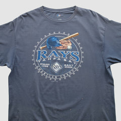 Tampa Bay Rays MLB Genuine Merchandise 2000s T-shirt - Navy - 2XVintage - Fanatics Lifestyle