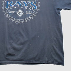 Tampa Bay Rays MLB Genuine Merchandise 2000s T-shirt - Navy - 2XVintage - Fanatics Lifestyle
