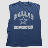 Fanatics Dallas Cowboys 90s Tank Navy Vintage