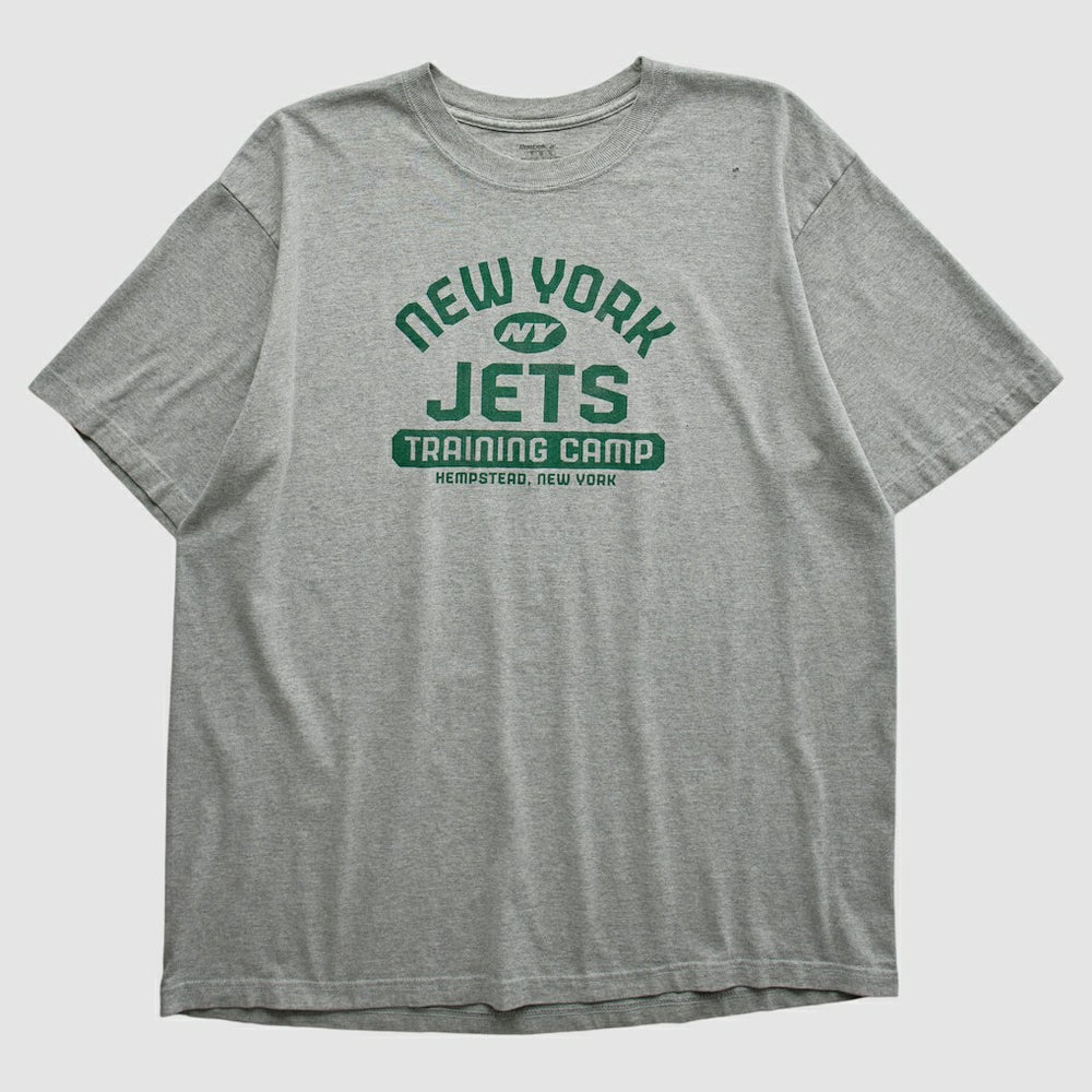 Fanatics New York Jets Reebok 2000s T-shirt Heather Gray Vintage