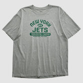 Fanatics New York Jets Reebok 2000s T-shirt Heather Gray Vintage