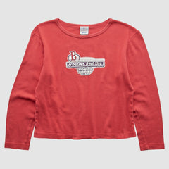 Boston Red Sox MLB 2004 Long Sleeve T-shirt - Red - Vintage - Fanatics Sale