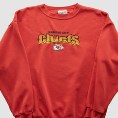 Fanatics Kansas City Chiefs Logo Athletic 90s Sweatshirt Red Vintage
