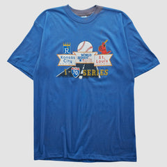 World Series Artex 1985 T-shirt - Blue - Vintage - Fanatics Lifestyle