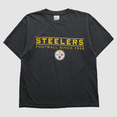 Fanatics Pittsburgh Steelers Champion 1996 T-shirt Black Vintage