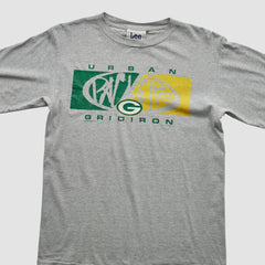 Fanatics Green Bay Packers Lee Apparel 90s Long Sleeve T-shirt Heather Gray Vintage