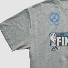 Dallas Mavericks 2011 T-shirt for sale Heather Gray Vintage | Adidas Near Me