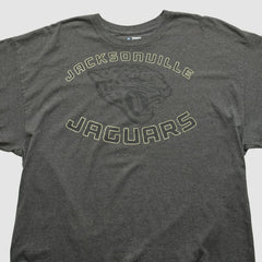 Fanatics Jacksonville Jaguars NFL 2000s Long Sleeve T-shirt Dark Heather Gray Vintage