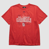 St. Louis Cardinals Adidas 2010s T-shirt - Red - XVintage - Fanatics Online