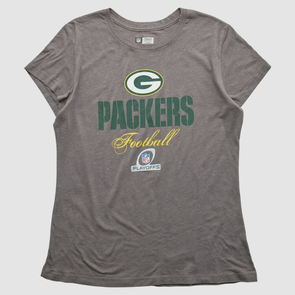 Fanatics Green Bay Packers NFL 2000s T-shirt Heather Gray Vintage
