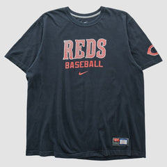 Cincinnati Reds Nike 2010s T-shirt - Navy - Vintage - Nike on Sale