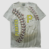 Pittsburgh Pirates Liquid Blue 2000s T-shirt - White - Vintage - Fanatics Discount