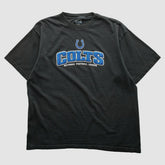 Fanatics Indianapolis Colts Reebok 2000s T-shirt Black Vintage