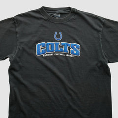 Fanatics Indianapolis Colts Reebok 2000s T-shirt Black Vintage